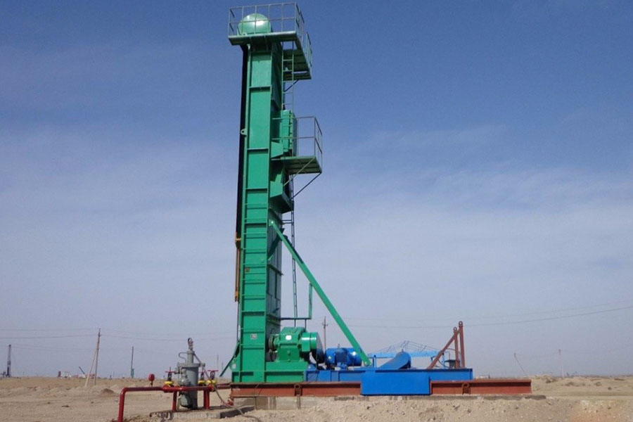 Belt Driven Long Stroke Pumping Unit